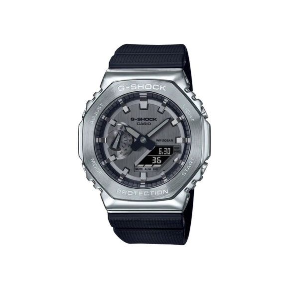 Casio G-Shock GM2100-1A Metal Octagonal Watch - Picture 1 of 7
